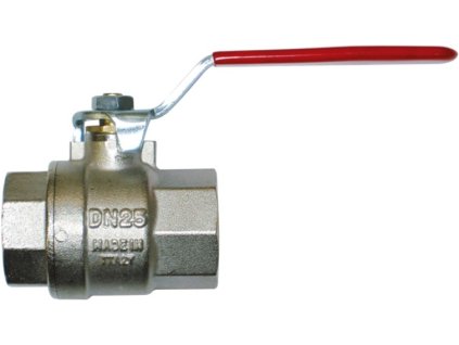 IVR 954 EVERLAST kulový kohout FF3/4", závitový, plnoprůtočný, páka, voda, poniklovaný, 195407007