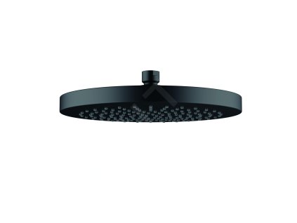 KLUDI A-QA hlavová sprcha, průměr 25 cm, matná černá, 6651139-00