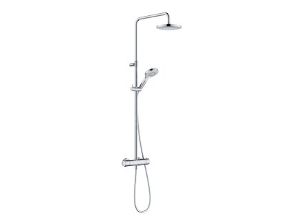 KLUDI DIVE sprchový set s termostatem, průměr 20 cm, 3 proudy, chrom, 6907905-00
