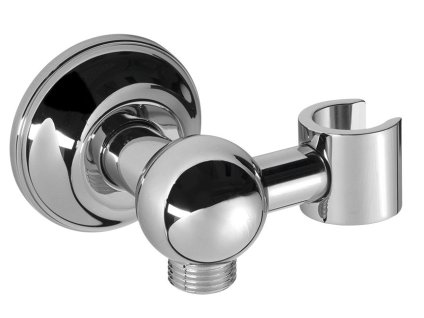 Sapho ANTEA držák sprchy s vyústěním, chrom 981R1