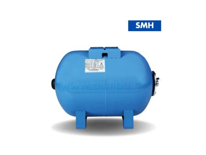 Pumpa SMP-H 24/8 horizontální tlaková nádoba 24l 8bar, 1" ZB00072783