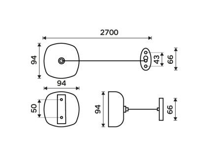 snura na pradlo vykres
