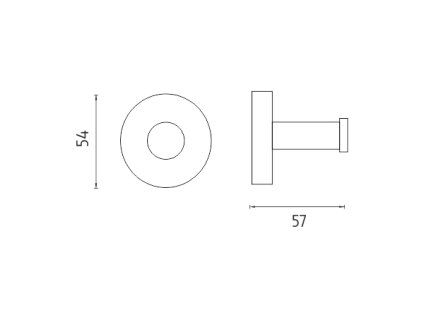 hacek jednoduchy vykres