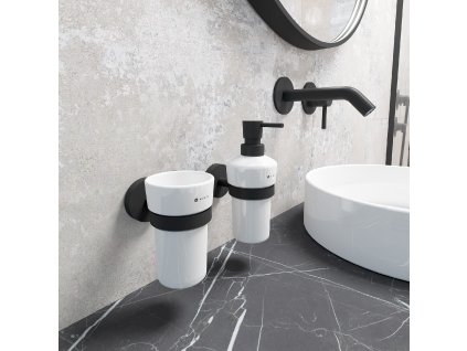 Nimco Mýdlenka, nádobka skleněná UNC 13059W-90