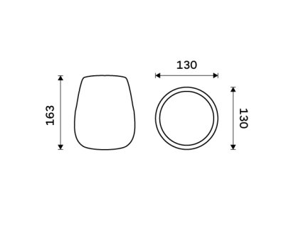 Nimco Náhradní WC nádobka 1094TA-04