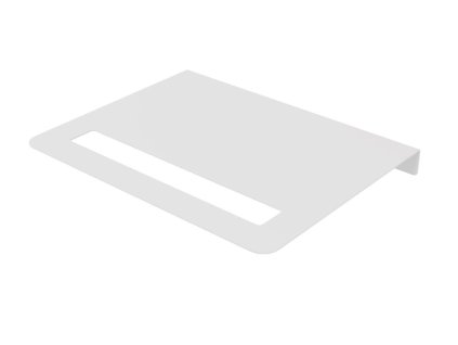 Instalprojekt Polička k elektrickým sušákům ESCADA 1 a 2 Barva - C34 Bílá matná, Rozměr A - 38 RDOPBESCE40C34
