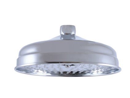6558 hlavova sprcha kulata kovova 20 cm barva chrom