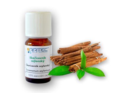 ARTTEC přírodní vonný olej Skořicovník cejlonský kůra bio 5 ml NAT00036