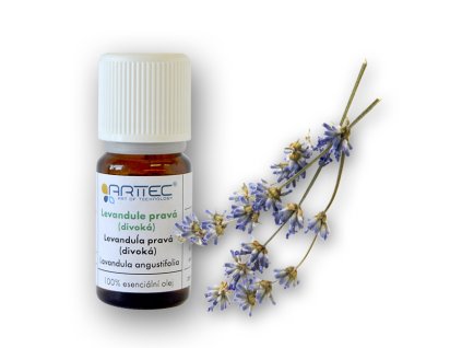 ARTTEC přírodní vonný olej Levandule pravá divoká 5 ml NAT00024