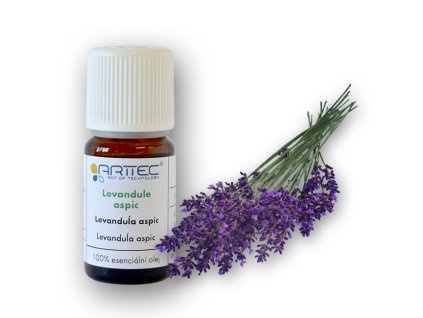 ARTTEC přírodní vonný olej Levandule aspic 10 ml NAT00022