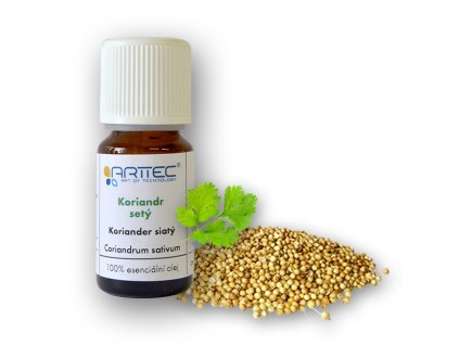 ARTTEC přírodní vonný olej Koriandr setý 10 ml NAT00042