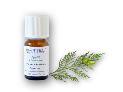 ARTTEC přírodní vonný olej Cypřiš de Provence bio 5 ml NAT00007