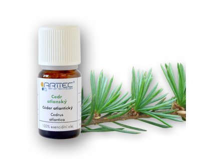ARTTEC přírodní vonný olej Cedr atlantský 10 ml NAT00005
