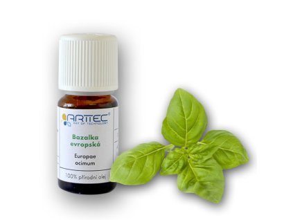 ARTTEC přírodní vonný olej Bazalka evropská 10 ml NAT00002