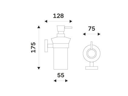 davkovac tekuteho mydla vykres