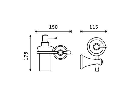 davkovac tekuteho mydla vykres