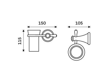 drzak na kartacky vykres