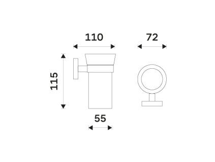 drzak na kartacky vykres