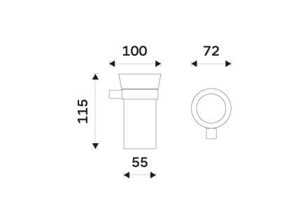 drzak na kartacky vykres