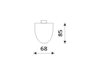 Nimco Náhradní štětiny WC kartáče 1178WN-2-51