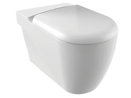 CREAVIT GRANDE WC mísa XL pro kombi, spodní/zadní odpad, 42x73cm, bílá GR360.11CB00E.0000