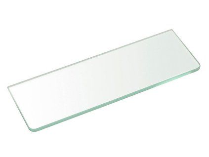 Sapho Polička 200x100x8mm, čiré sklo 23478