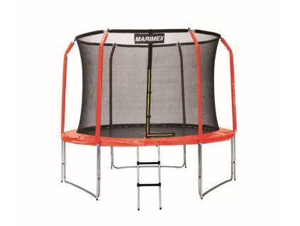 Marimex Sada krytu pružin a rukávů pro trampolínu 244 cm - červená 19000773