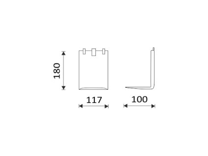 Nimco Odkapávač pro nástěnný dávkovač. HPI-O
