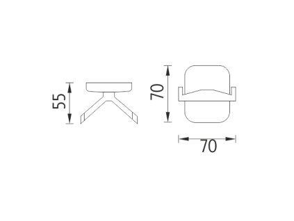 hacek dvojity vykres