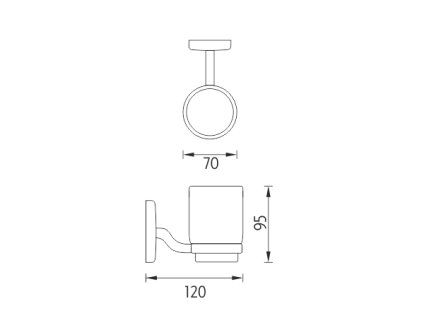 drzak na kartacky vykres