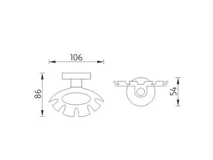 drzak na kartacky vykres