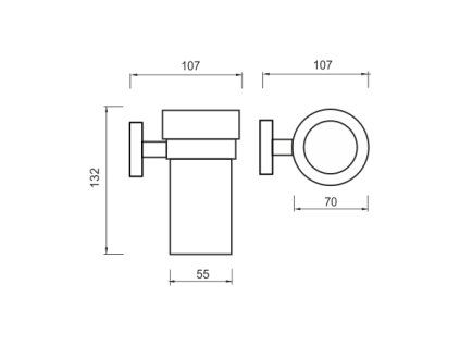 drzak na kartacky vykres