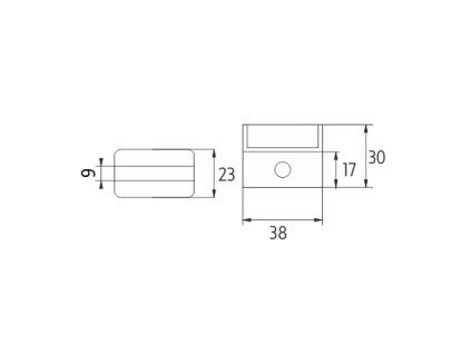 samotne uchyty police vykres