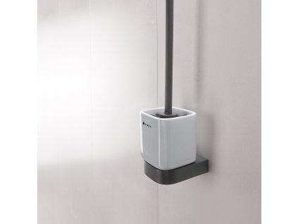 Nimco Toaletní WC kartáč s hranatou rukojetí NKC 30094KN-HR-90