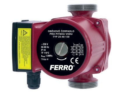 Novaservis Oběhové čerpadlo pro pitnou vodu 25-40/130mm 0203W