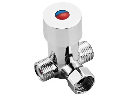 Bruckner Regulátor teploty vody pro stojánkové ventily 1/2", chrom 982.880.1
