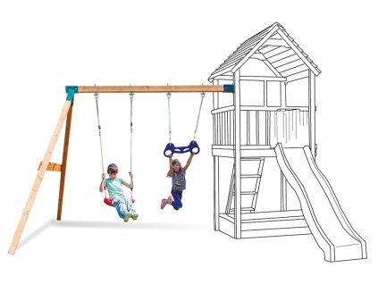 Houpačka k dětským hřištím Marimex Play 002 (přídavný modul) 11640128