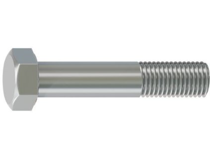 Šroub M16x80mm, 6-hranná hlava, částečný závit, DIN931, nerez ocel, 144013000000001111