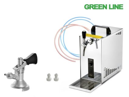 LINDR PYGMY 20/K GREEN LINE výčepní zařízení - sestava komplet kombi, SET01603
