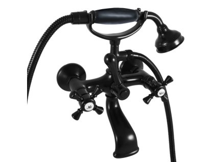 MORAVA RETRO - Vanový set s baterií, Černá - matná MK359.5/2CMAT, RAV Slezák