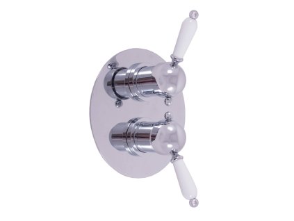 LABE - Vanová/Sprchová baterie podomítková 2-cestná s tělesem, Chrom L586K, RAV Slezák