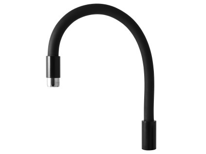 Flexi ramínko s perlátorem , Černá matná/Chrom SR0014/10CMATC, RAV Slezák