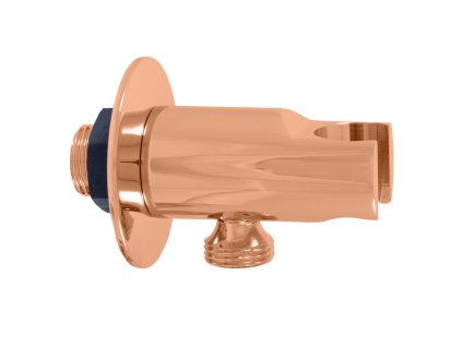 Držák sprchy, Zlatá Růžová - lesklá MD0614RZRL, RAV Slezák