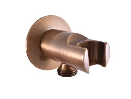 Držák sprchy, Stará mosaz (Bronz) MD0614RSM, RAV Slezák