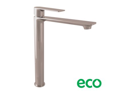 NIL - Umyvadlová vysoká baterie bez výpusti, Metal Grey - lesklá NL130.0MGL, RAV Slezák