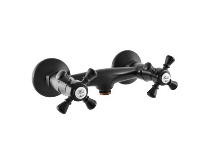 MORAVA RETRO - Sprchová baterie, Černá - matná MK380.5CMAT, RAV Slezák MK380.0CMAT