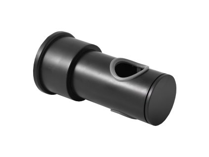 Držák na zeď k tyči MD0763CMAT, Černá - matná PD0099CMAT, RAV Slezák