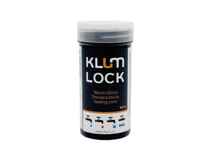 Klum KLUMLOCK – Těsnící šňůra na závity, 160 m CR49G