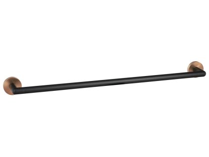 Sapho LARISSA držák ručníků 600mm, černá/měď mat WS010BC