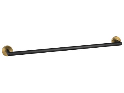 Sapho LARISSA držák ručníků 600mm, černá/zlato mat WS010BG